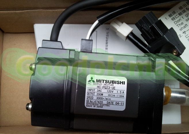 MITSUBISHI AC SERVO MOTOR HC-PQ23-UE FREE PING