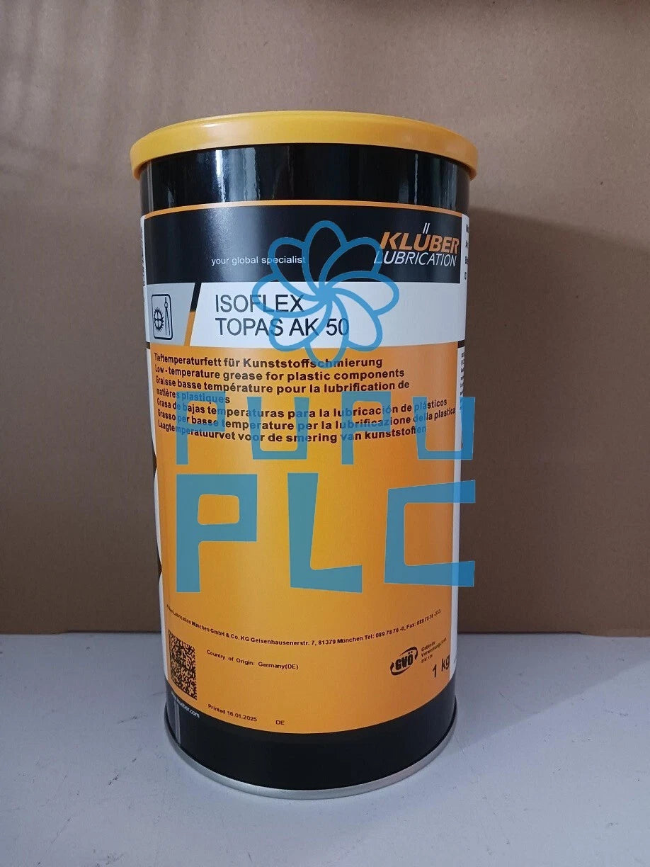 1Pcs KLUBER ISOFLEX TOPAS AK 50 Grease 1Kg (2.2 LB) AK50 free shipping