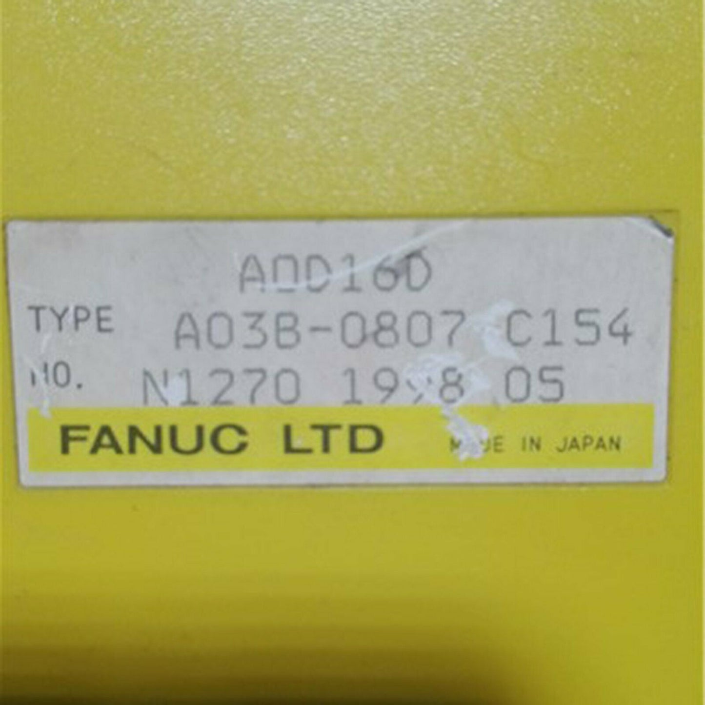 Used Fanuc A03B-0807-C154 IO Board - FANUC