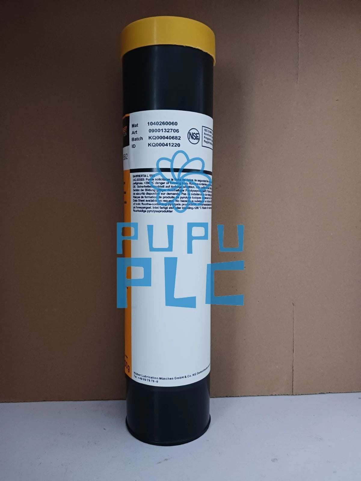KLUBER Lubrication Barrierta L 55/2 Grease 800g ( 28.2 OZ) free shipping