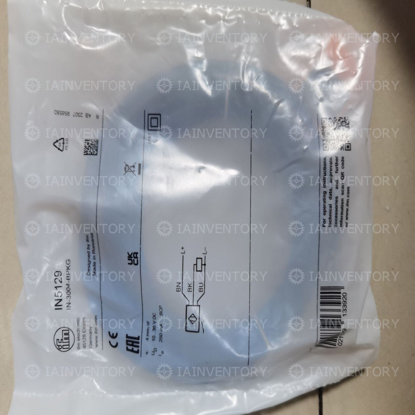 IN-3004-BPKG Inductive Sensor Fast in Box - IN-TECH