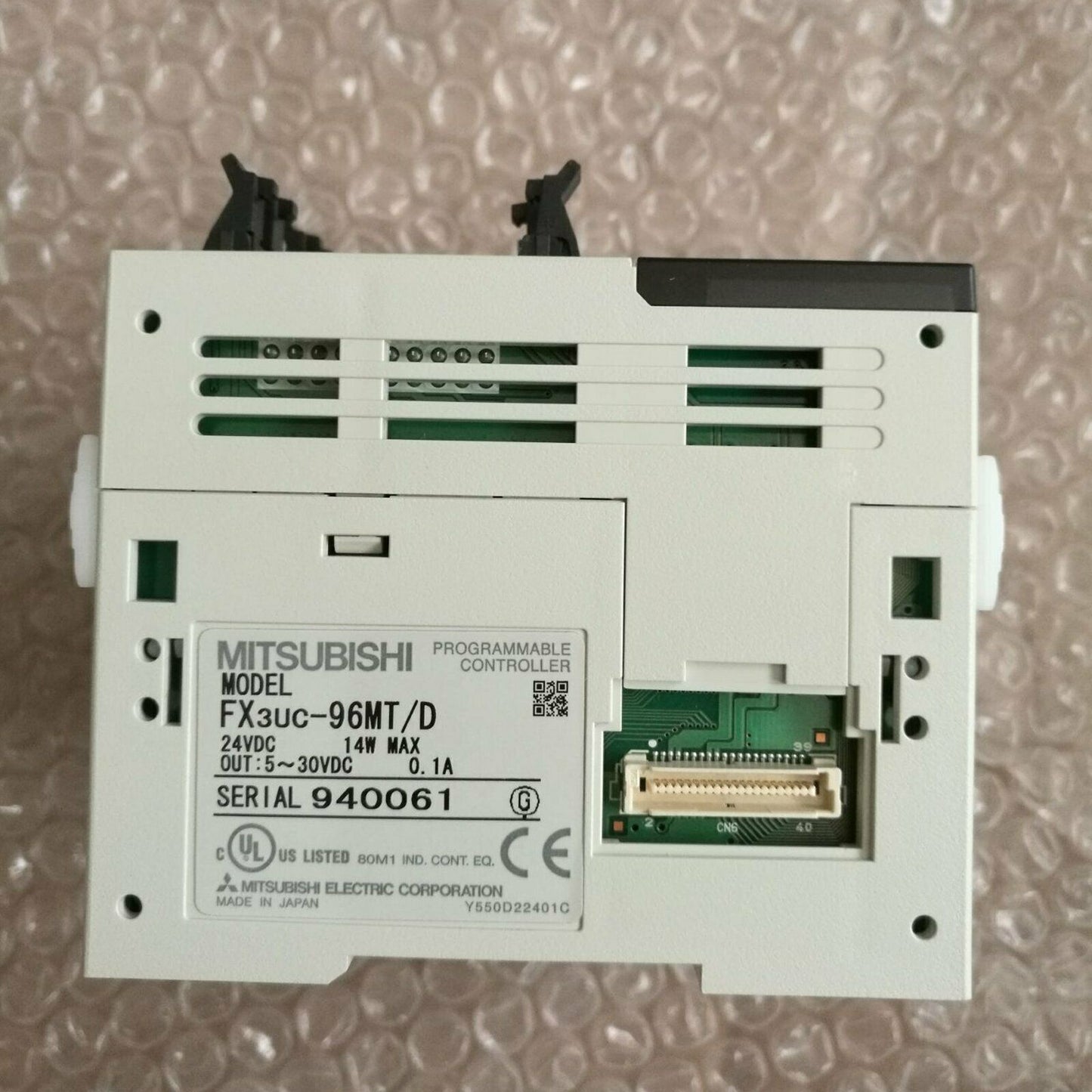Mitsubishi MELSEC FX3UC-96MT/D Programmable Controller - MITSUBISHI