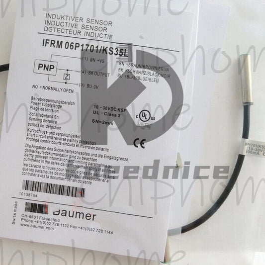 1PCS Baumer 06P1701/KS35L Proximity Switch IFRM