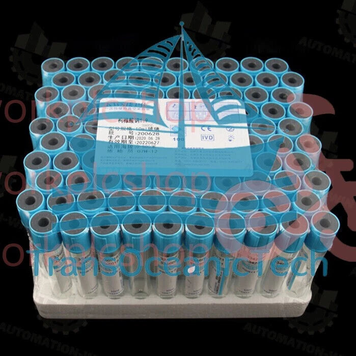 100pcs/box Blood coagulation tube 10ml sodium citrate 1:9 blood collection tube.