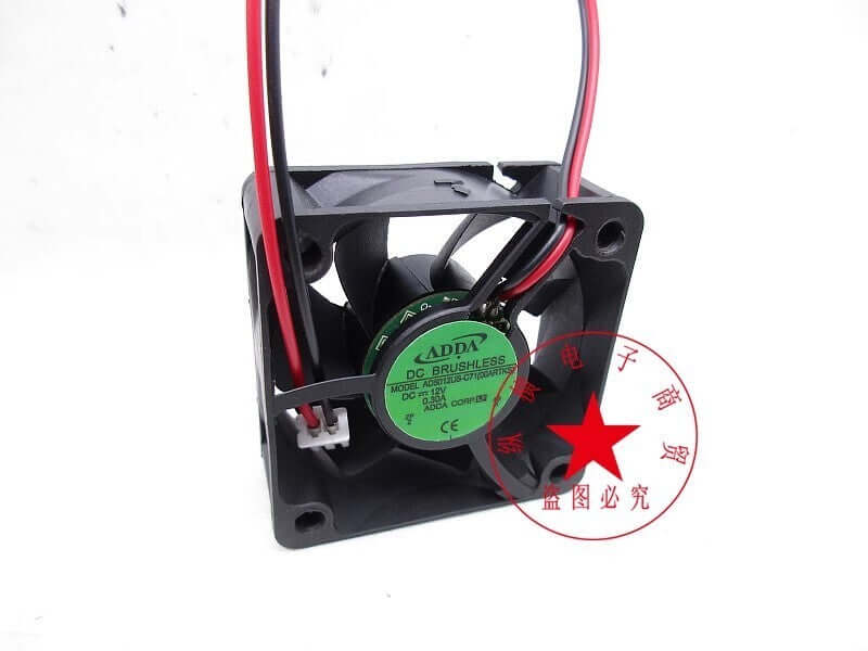 new ADDA AD5012US-C71 5020 12V 0.30A 5CM 2-Pin Silent Cooling Fan