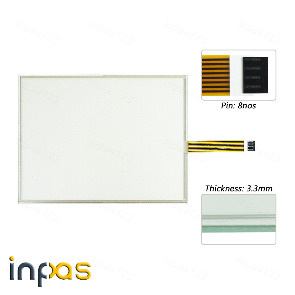 new For 2711P-T15C6A6 2711P-T15C6A7 Touch Screen Glass AB PanelView Plus 1500