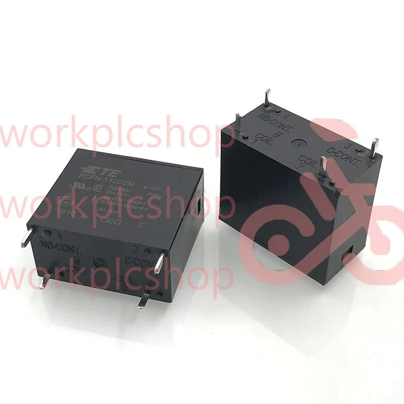 1Pc TYCO PCFN-112D2M 12VDC Power Relay 4Pins 25A 250V