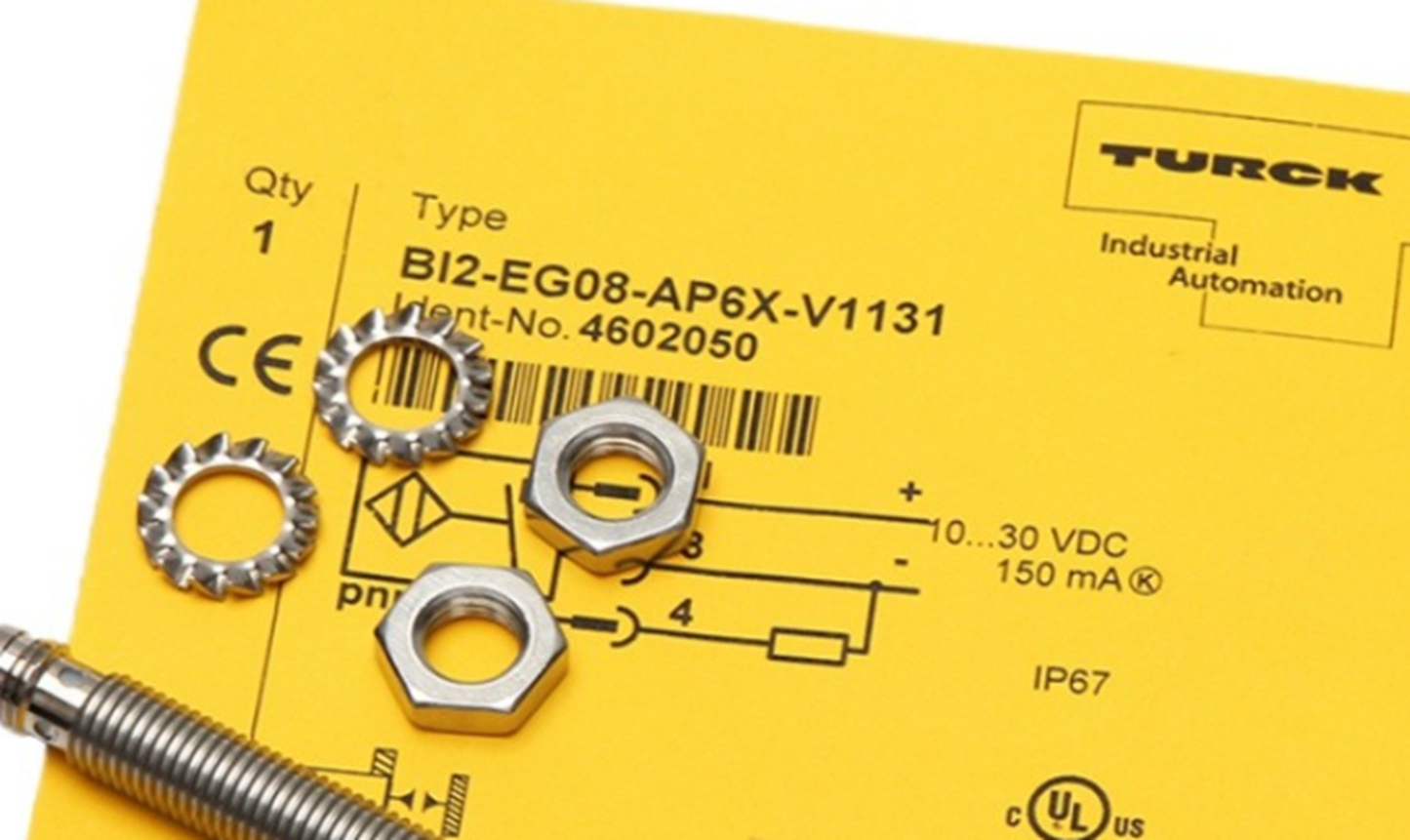 Turck BI2-EG08-AP6X-V1131 3 Wire DC PNP Sensor Disconnect with Picofest 8mm - 3 Wire DC PNP Sensor Disconnect with Picofest 8mm by Turck - TURCK
