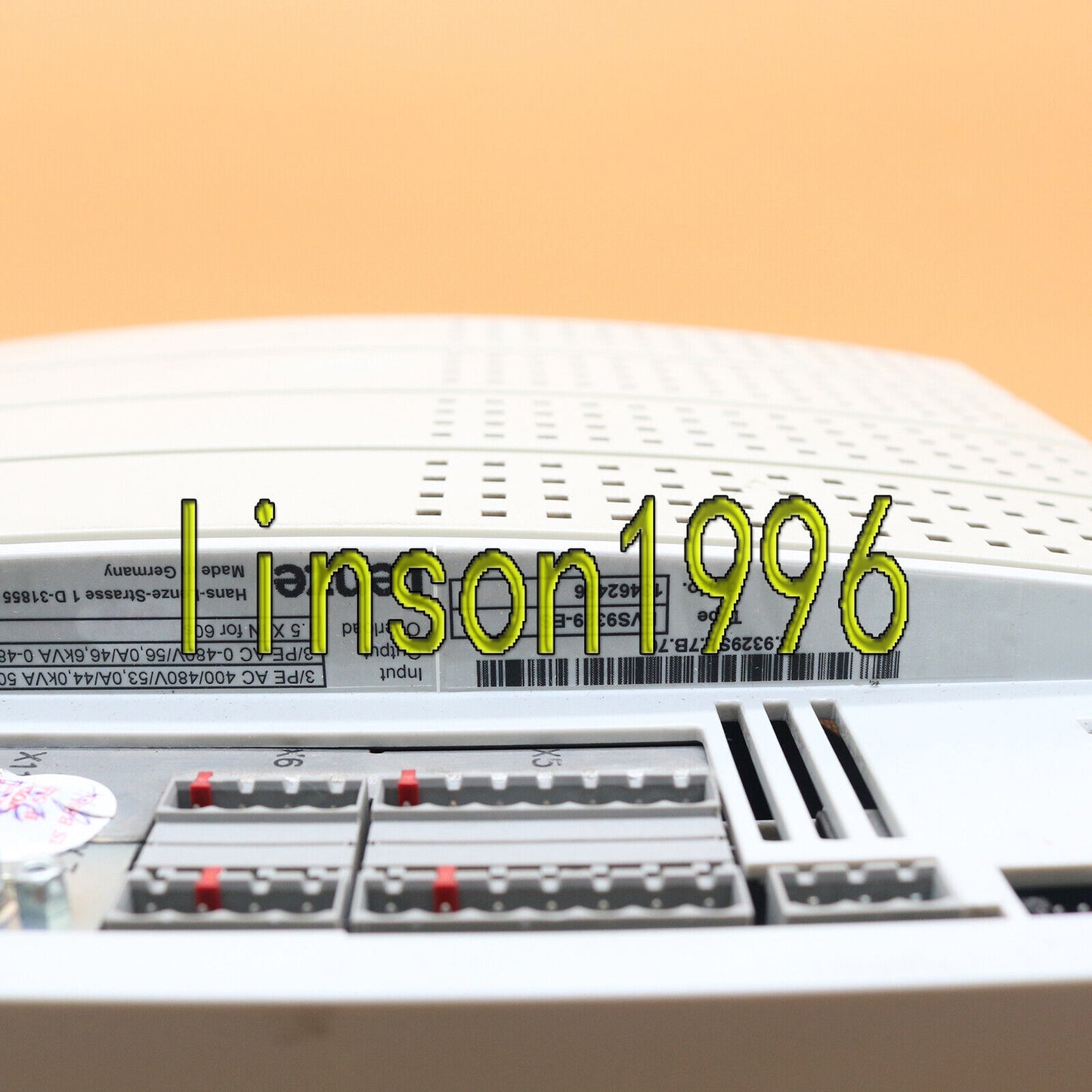 used ONE Lenze INVERTER EVS9329-ES Tested Good - LEUZE