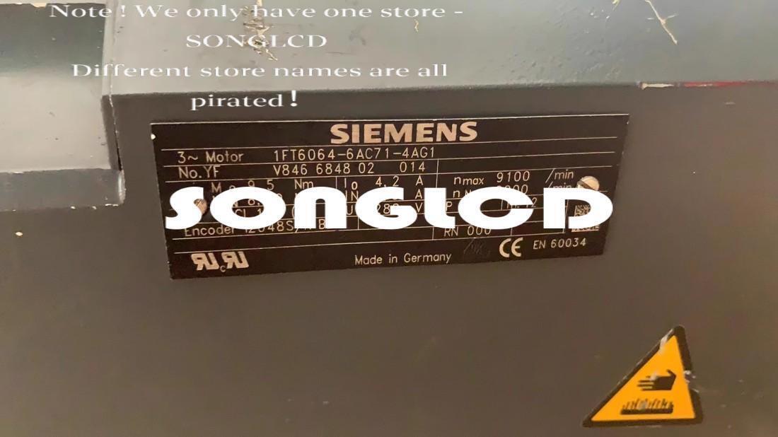 1PCS 1FT6064-6AC71-4AG1 Servo Motor - SIGMA MOTOR CONTROLS