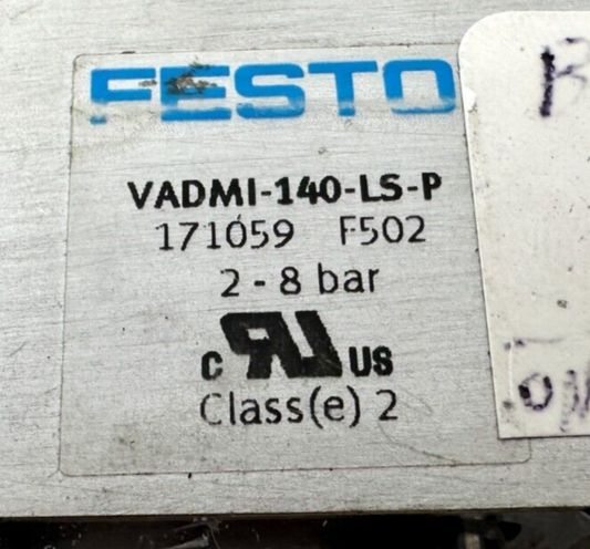 used Festo VADMI-140-LS-P Vacuum Generator - FESTO