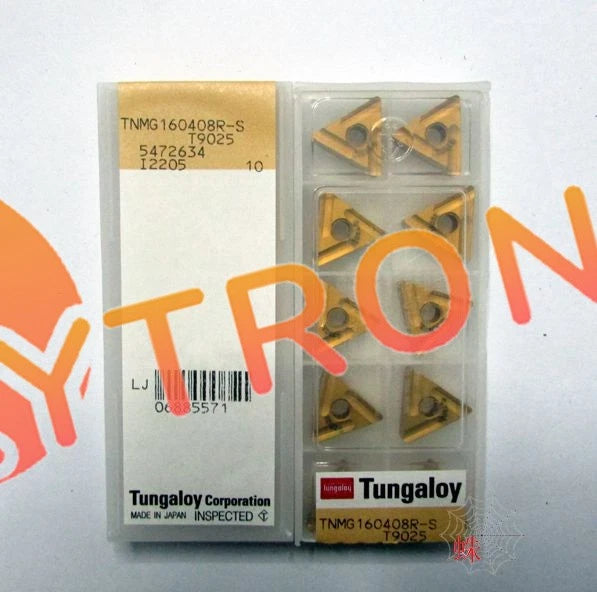 TNMG160408R-S T9025 10PCS/Box Tungaloy CNC blade