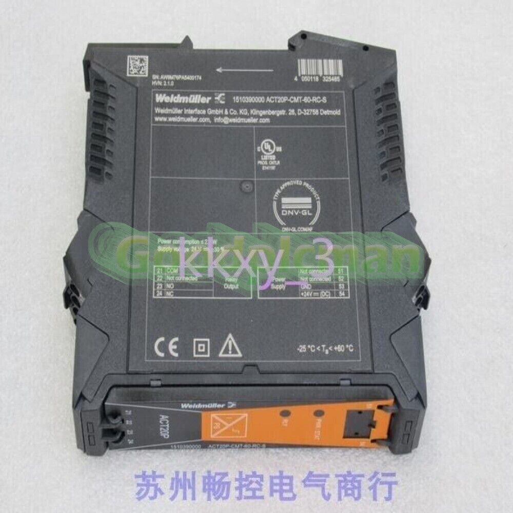 1pc The Weidmuller isolator ACT20P-CMT-60-RC-S is 1510390000 stock