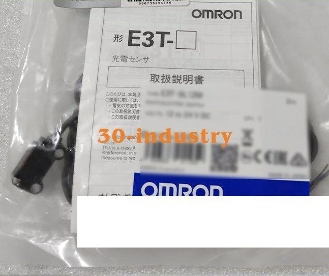 OMRON E3T-SL13M Photoelectric Sensor - 12-24 VDC - OMRON