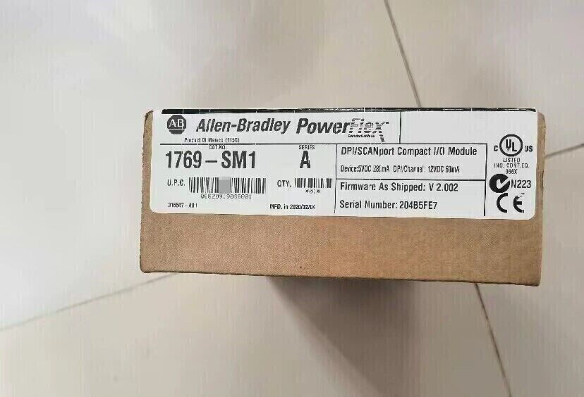 Factory Sealed PowerFlex-SCANport Module 1769-SM1 - FACTORY SEALED