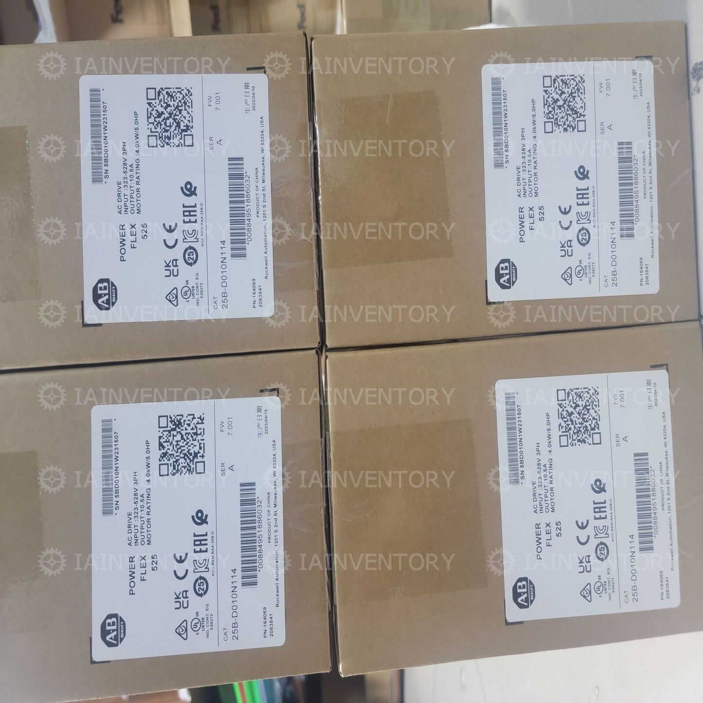 Allen Bradley AC Drive Fast (Model: 25B-D010N114) - ALLEN BRADLEY