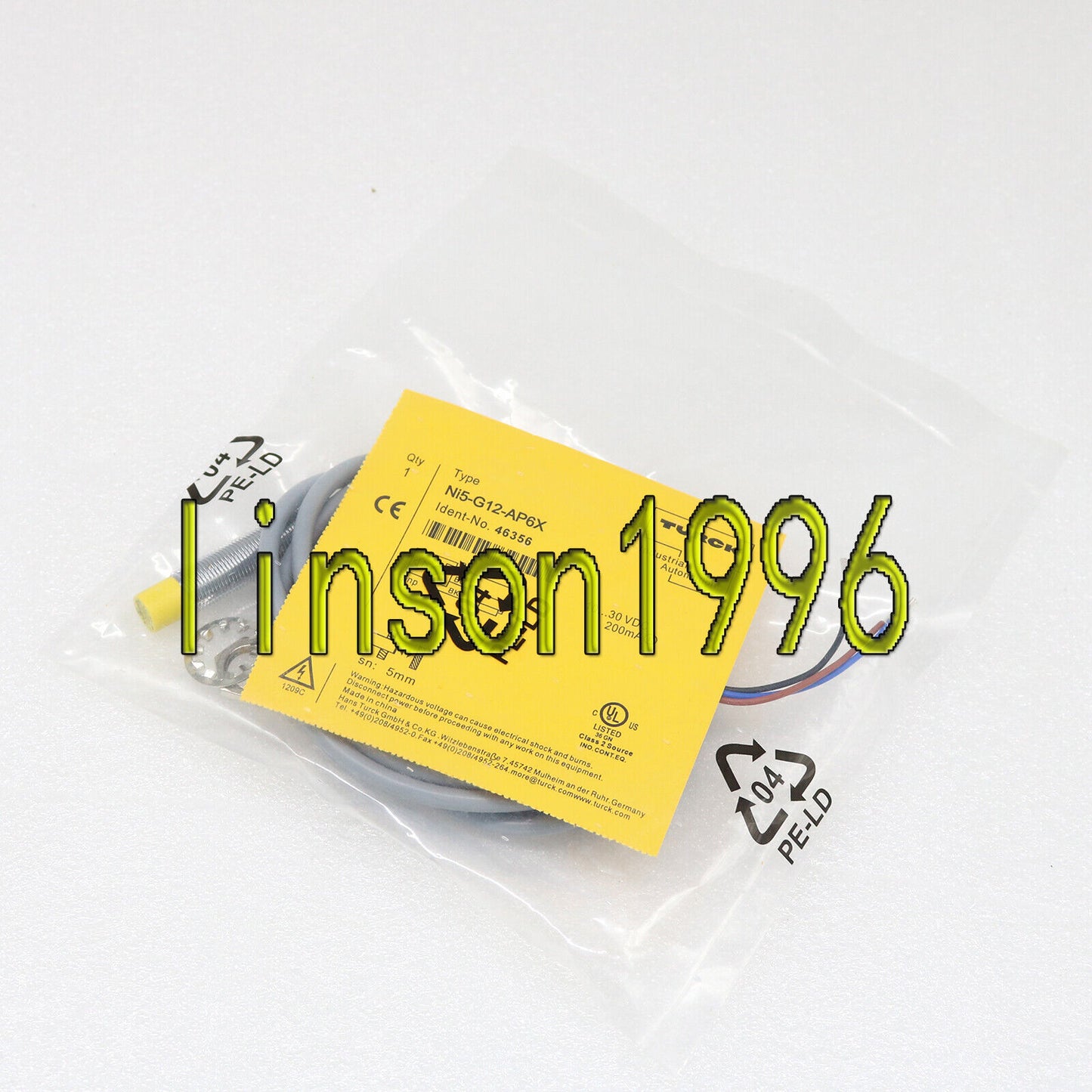 1PCS TURCK NI5-G12-AP6X Proximity Switch Sensor - TURCK