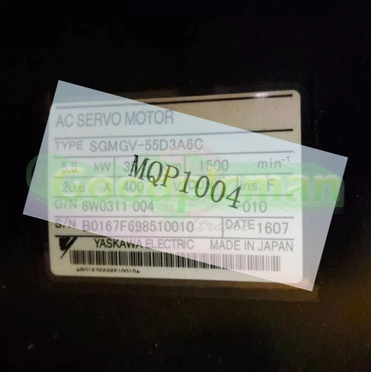 ONE Yaskawa SGMGV-55D3A6C Servo motor