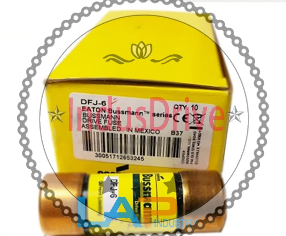 10PCS/Box For Bussmann DFJ-6 DF6 DFJ-6A 6A 600Vac Drive Fuse 22*58mm
