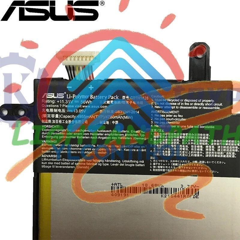 C31N1428 Battery for ASUS Zenbook UX305 UX305LA UX305UA Series 56Wh