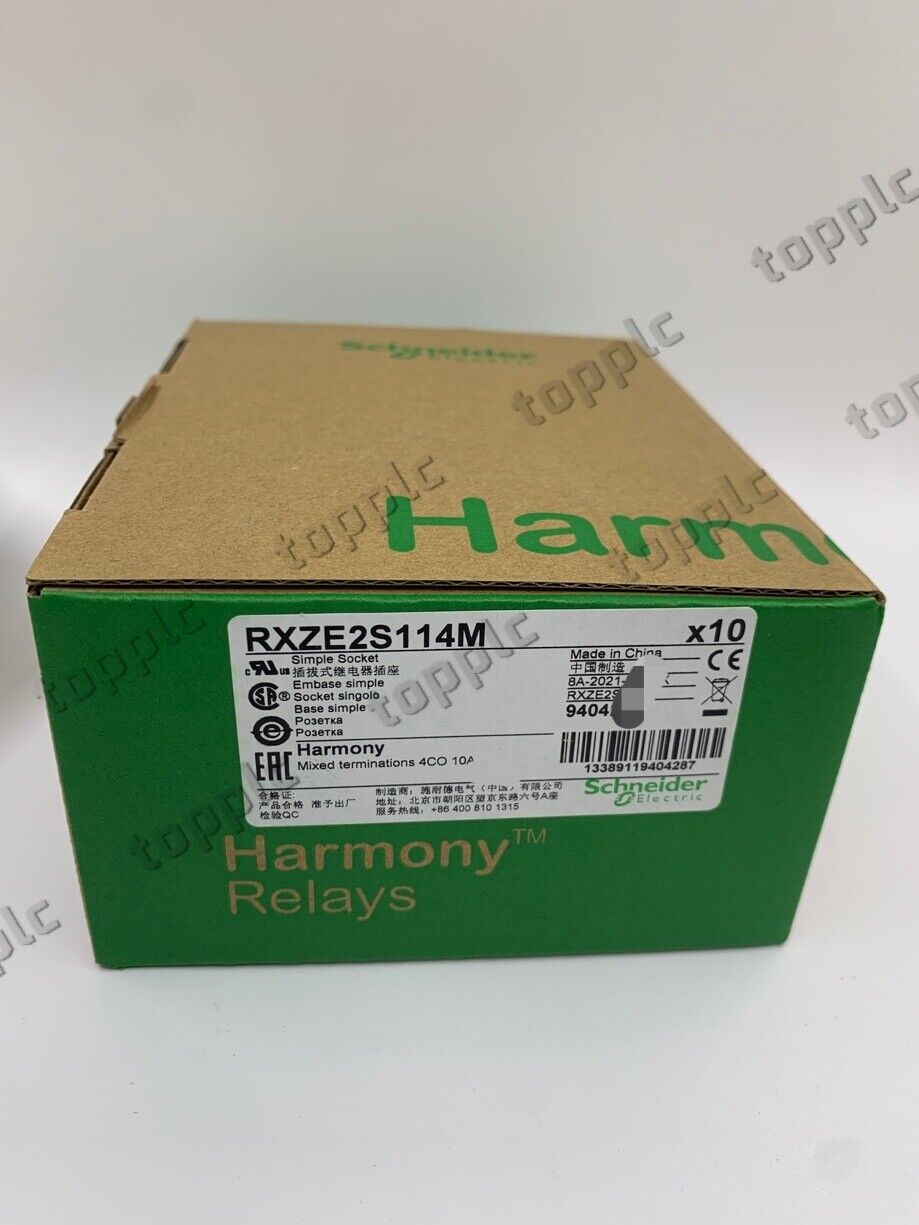 new Fst in box Schneider Relay Socket RXZE2S114M - SCHNEIDER
