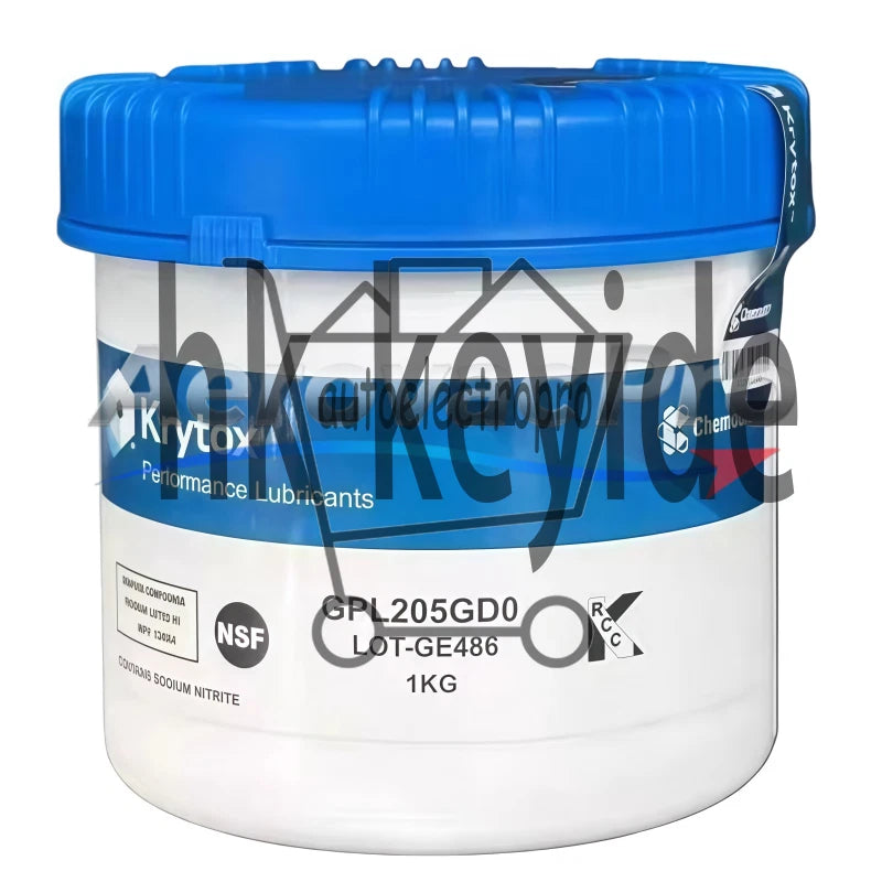 1Pcs Chemours DUPONT Krytox GPL205GD0 Lubricant 1kg (2.2 lb) SAFE RELIABLE