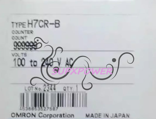 OMRON H7CR-B Digital Counter Compact 100/240VAC #su