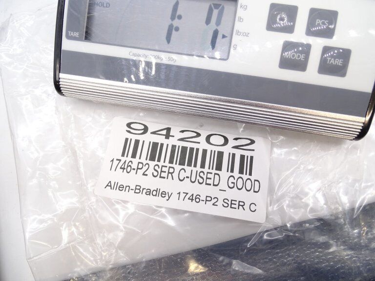 Allen Bradley 1746-P2 Power Supply Module 94202 Used - ALLEN BRADLEY
