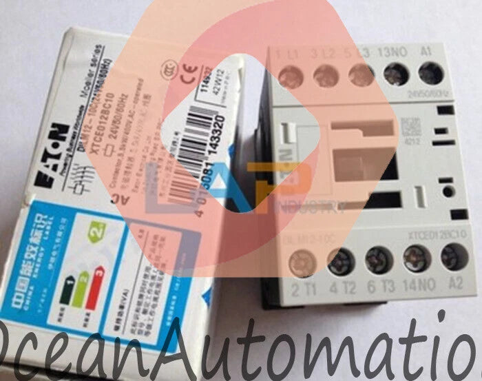1PCS For EATON MOLLER Contactor DILM12-10C DC24V