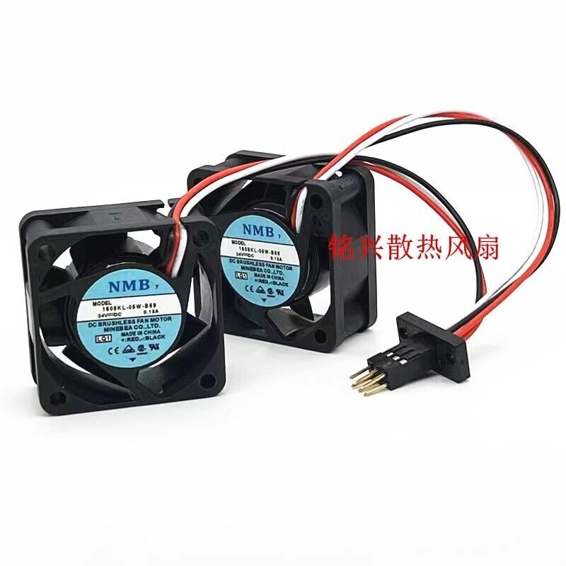 NMB 1608KL-05W-B69 24V 0.13A Cooling Fan - NMB