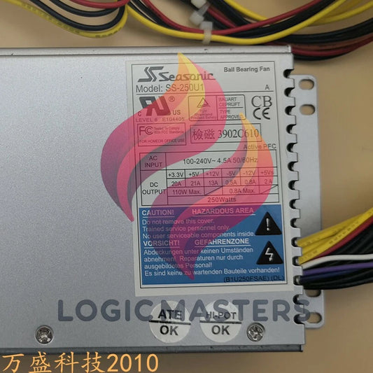 1 PCS Seasonic SS-250U1 PFC Server Power Supply 250W 19*10*4CM