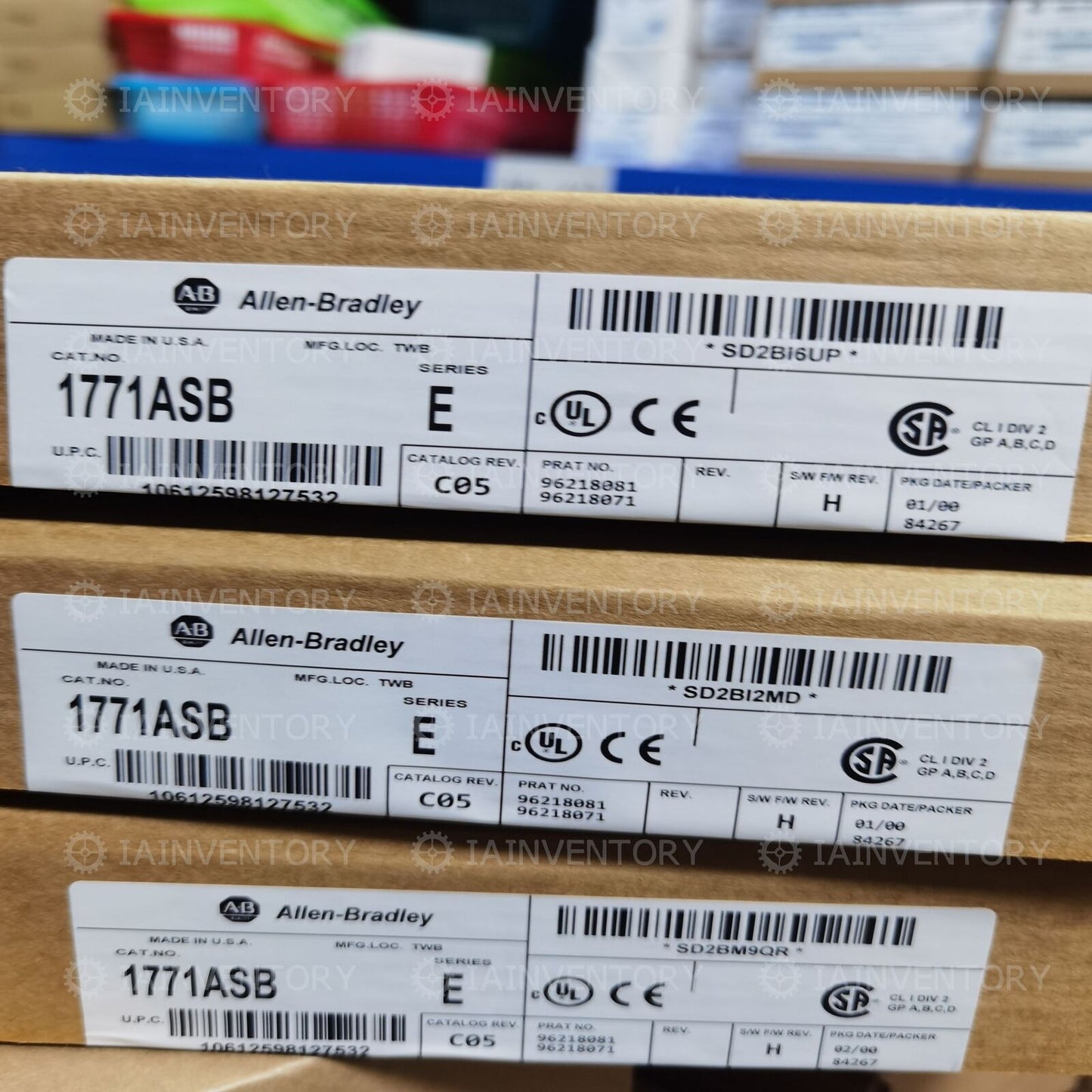 1771-ASB Universal Adapter - 1 Year Warranty Box - O