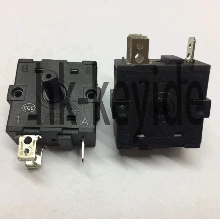 2Pcs 25T125 PA66 Electric Heater Shift Switch 3-PIN Cycle Gear Switch