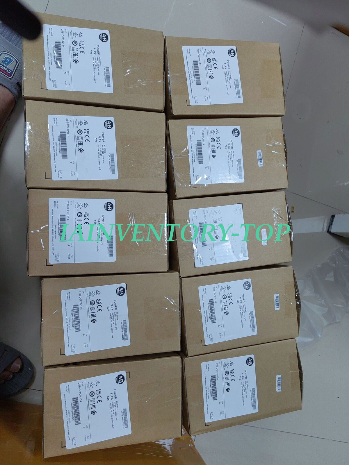 Allen-Bradley 25B-D6P0N114 Ser A 480V 3.0HP AC Drive Optimized for Efficiency - ALLEN-BRADLEY