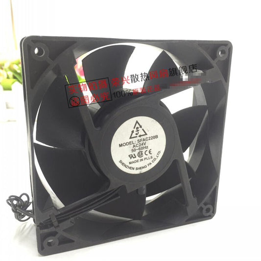 SHENG FAN SFAC220B 12CM 12038 24V 50~60Hz 2-wire inverter cooling fan