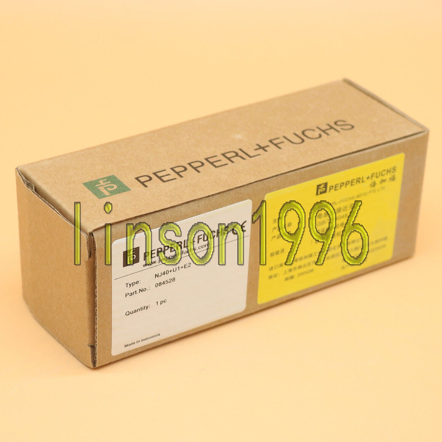 Pepperl+Fuchs Proximity Switch NJ40 U1 E2 Fast - PEPPERL+FUCHS
