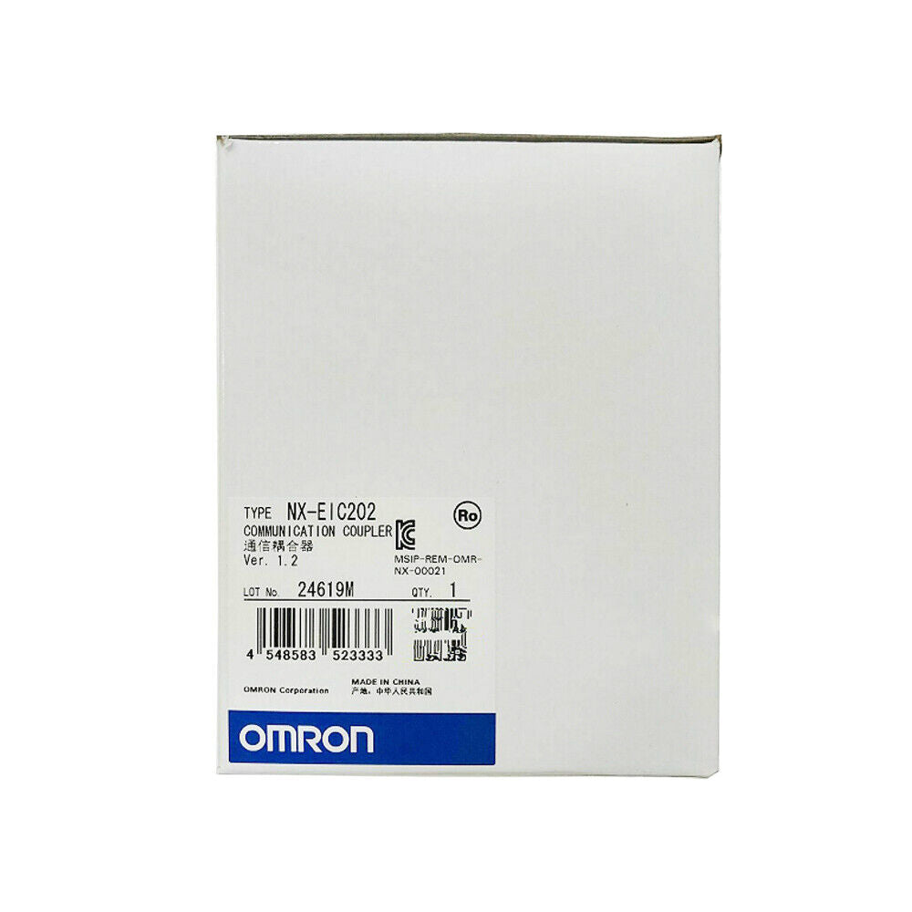 OMRON NX-EIC202 Coupler Module New In Box - OMRON