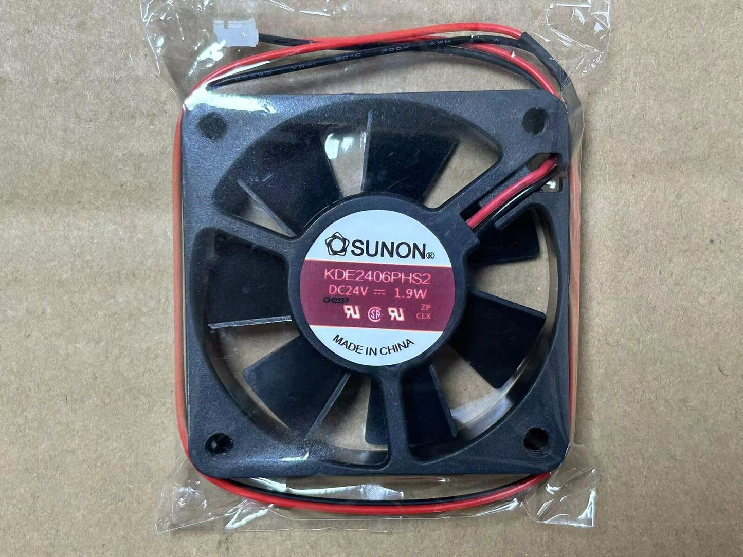 new 1Pcs SUNON KDE2406PHS2 6015 6CM 24V 1.9W fan