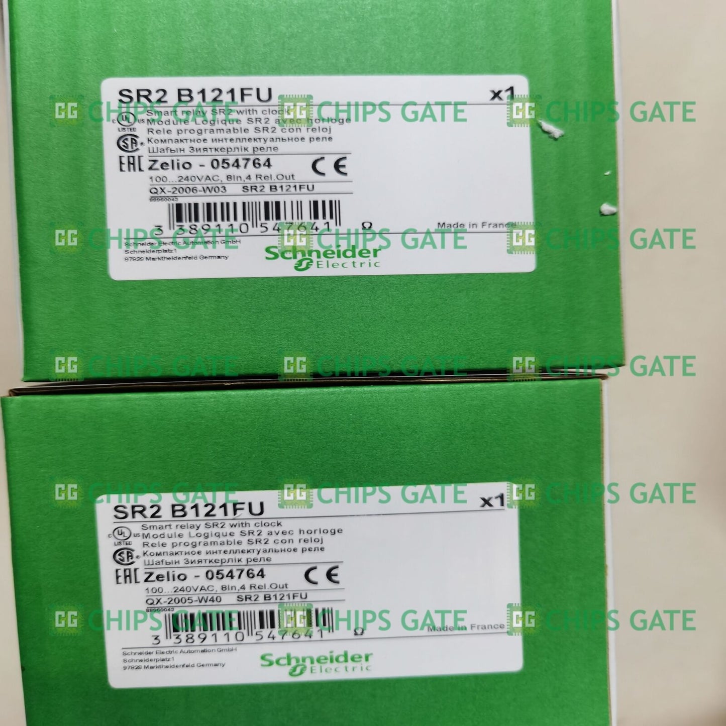 SCHNEIDER Logic Relay SR2B121FU - New - SCHNEIDER