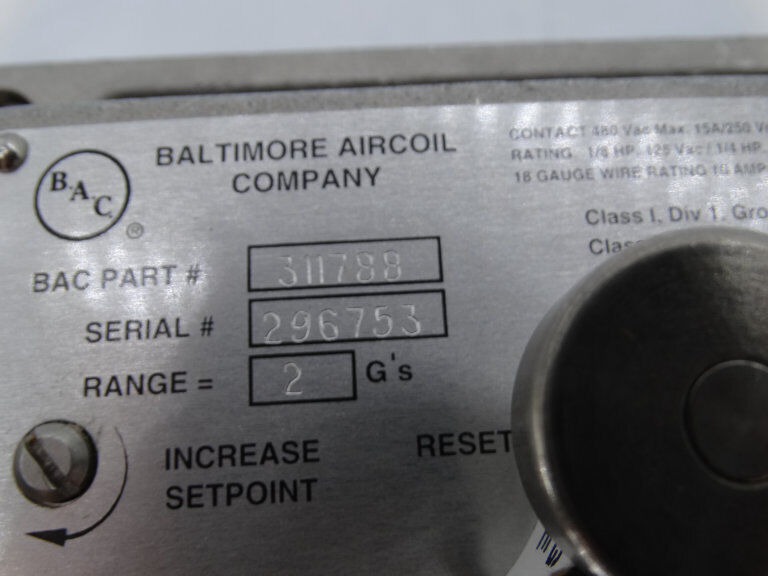 BALTIMORE AIR COIL 311788 SWITCH | High-Performance Switching Solution | Easy-to-Install | Durable & Reliable | Perfect for Home or Commercial Use - BALTIMORE