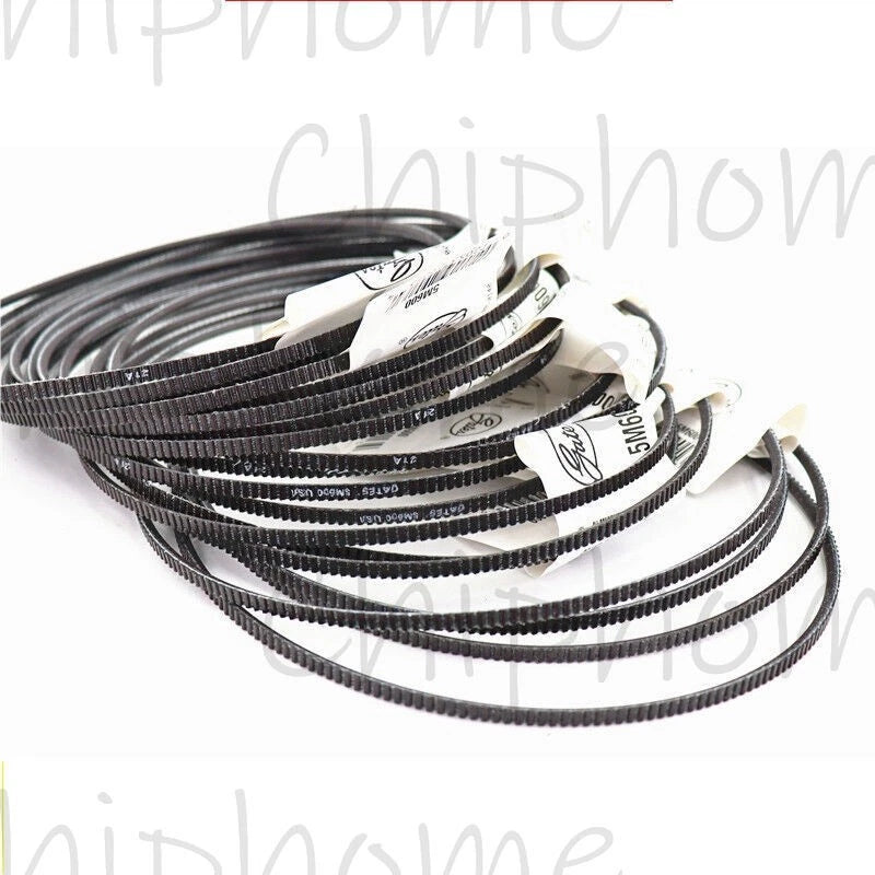 2PCS Jet Lathes 5M710 GATES Polyflex V-Belt Fits