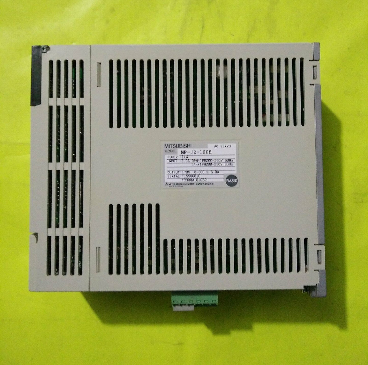 used Mitsuboshi Servo Drive MR-J2-100B - MITSUBISHI