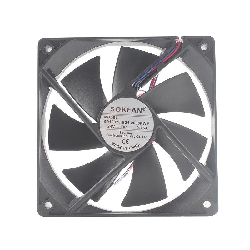 SOKFAN SD12025-B24-2600PWM 12025 24V 0.15A DC inverter cooling fan