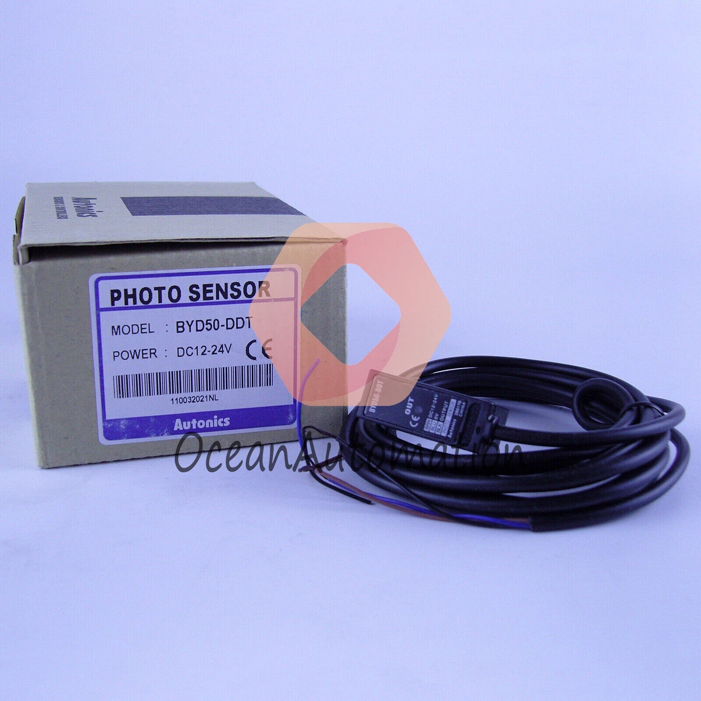 1PCS AUTONICS BYD50-DDT photoelectric switch