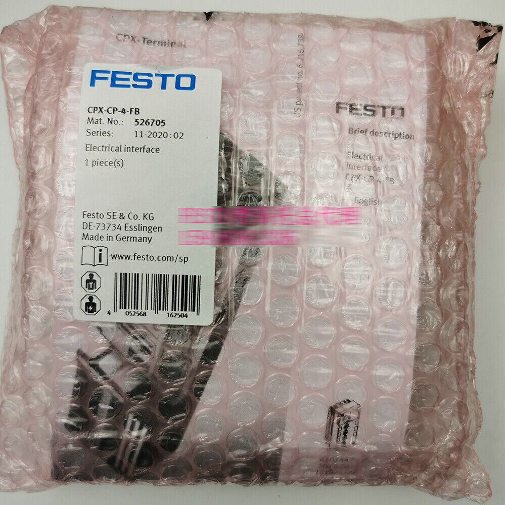 Festo CPX-CP-4-FB 526705 One CPXCP4FB Node Module ping