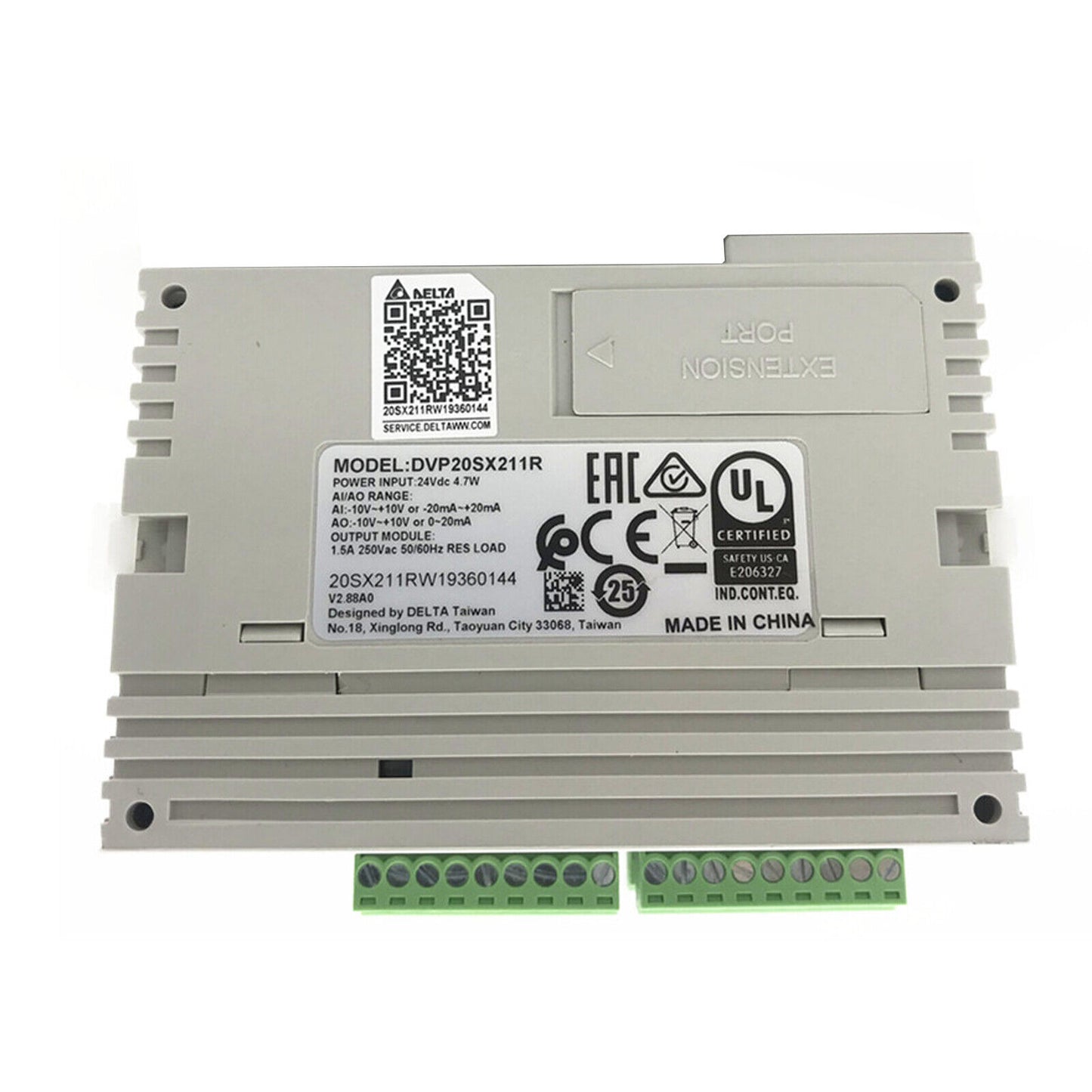 Delta Microprocessor Unit DVP20SX211R 20-point 8DI 6DO - DELTA