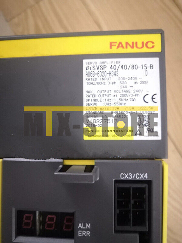 new 1pcs ones Fanuc A06B-6320-H343 Servo Amplifier In Box - FANUC