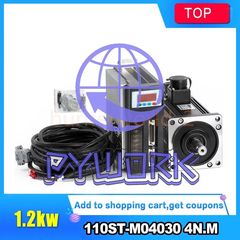 1PCS AASD series AC servo motor 110ST-M04030