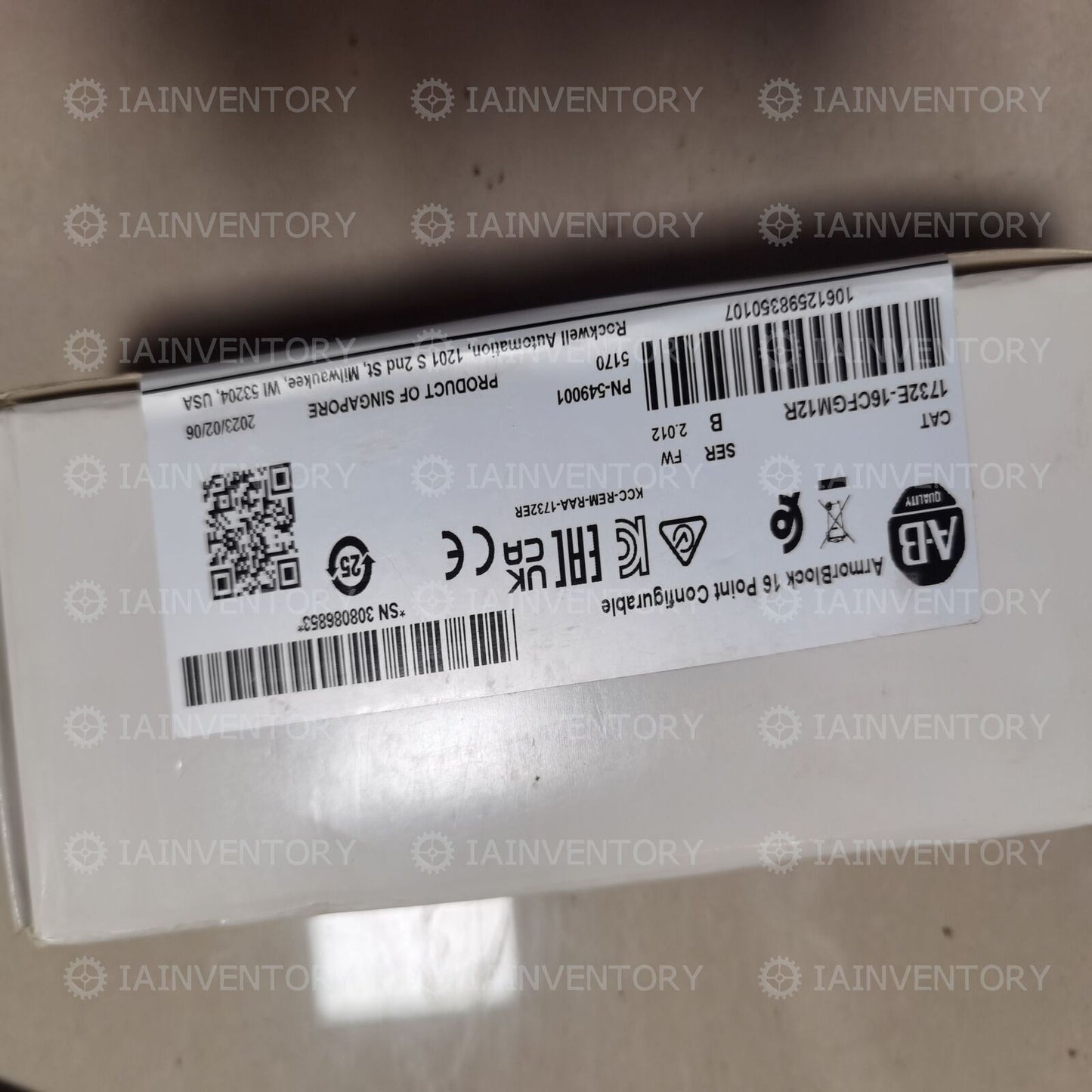 Allen-Bradley 1732E-16CFGM12R SER A – sealing solution - ALLEN-BRADLEY