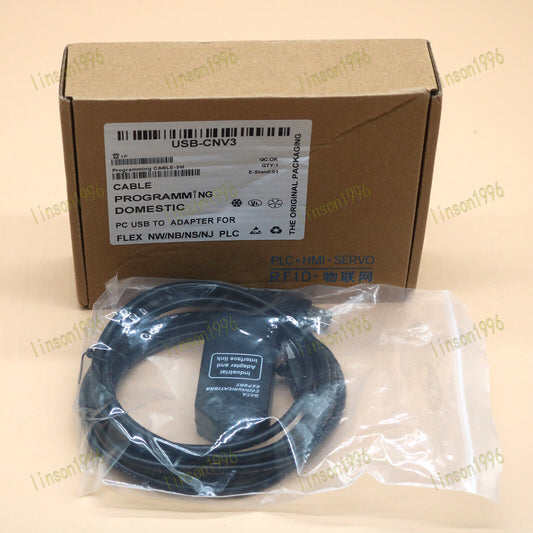 1-PC FUJI Programming Cable USB-CNV3 Quality-Ensured - FUJI